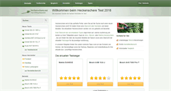 Desktop Screenshot of heckenschere.net