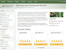 Tablet Screenshot of heckenschere.net